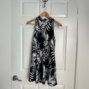 Lucy Love Tropical Halter Swing Dress